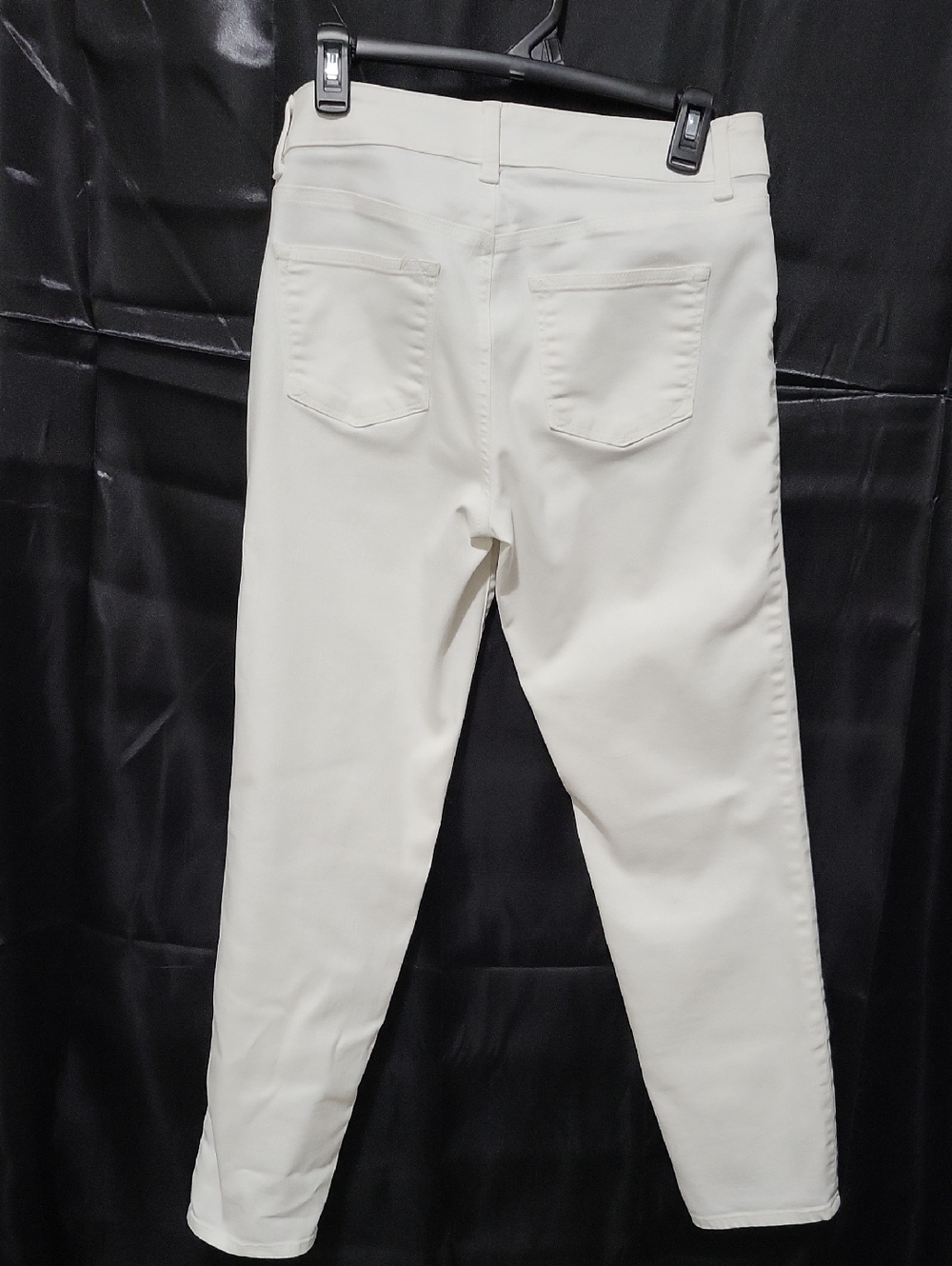 Talbots White Flawless 5 Pocket Boyfriend Jeans - Picture 2 of 9